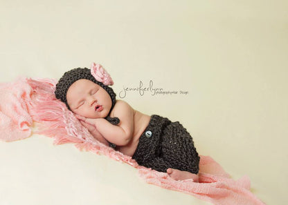 Crochet Pattern for Ripple Baby Bonnet | Crochet Baby Bonnet Pattern | Baby Hat Crocheting Pattern | DIY Written Crochet Instructions