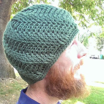 Crochet Pattern for Spiral Herringbone Beanie | Crochet Hat Pattern | Hat Crocheting Pattern | DIY Written Crochet Instructions