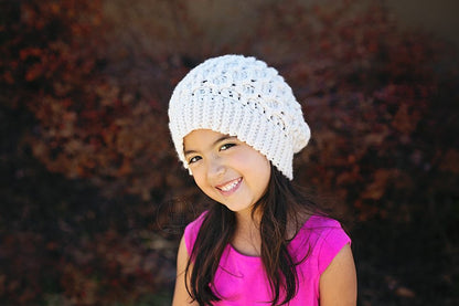 Crochet Pattern for Chunky Honeycomb Ridges Slouch Hat | Crochet Hat Pattern | Hat Crocheting Pattern | DIY Written Crochet Instructions
