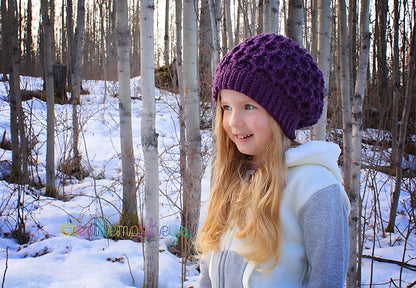 Crochet Pattern for Chunky Honeycomb Ridges Slouch Hat | Crochet Hat Pattern | Hat Crocheting Pattern | DIY Written Crochet Instructions