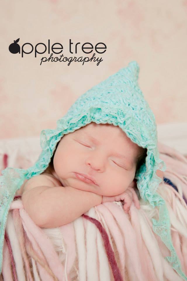 Crochet Pattern for Lacy Pixie Bonnet | Crochet Baby Bonnet Pattern | Baby Hat Crocheting Pattern | DIY Written Crochet Instructions