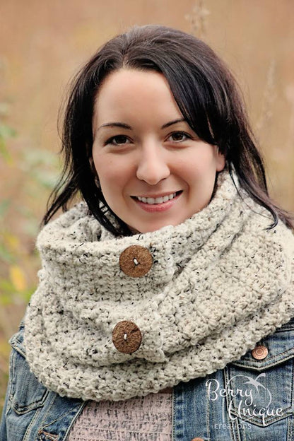 Crochet Pattern for Star Stitch Infinity Scarf Cowl | Crochet Scarf Pattern | Infinity Cowl Crocheting Pattern | DIY Written Crochet Instructions