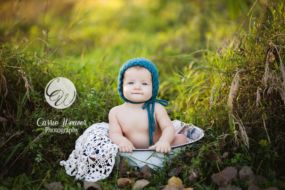 Crochet Pattern for Primrose Baby Bonnet | Crochet Baby Bonnet Pattern | Baby Hat Crocheting Pattern | DIY Written Crochet Instructions
