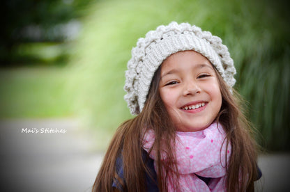 Crochet Pattern for Chunky Honeycomb Ridges Slouch Hat | Crochet Hat Pattern | Hat Crocheting Pattern | DIY Written Crochet Instructions