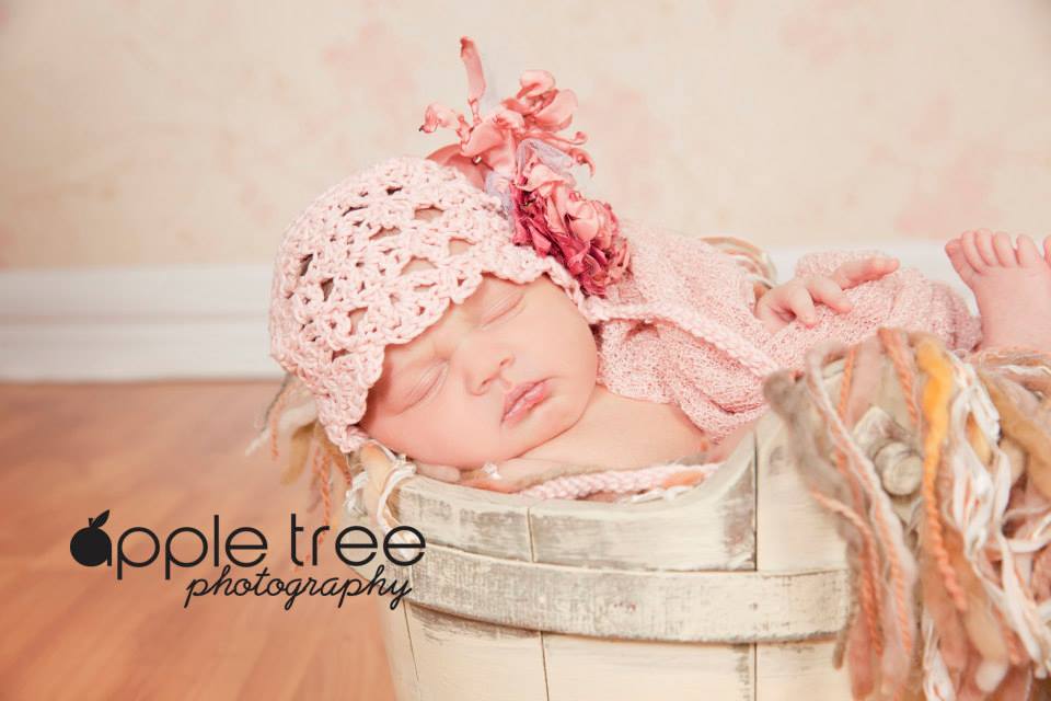 Crochet Pattern for Chantilly Baby Bonnet | Crochet Baby Bonnet Pattern | Baby Hat Crocheting Pattern | DIY Written Crochet Instructions