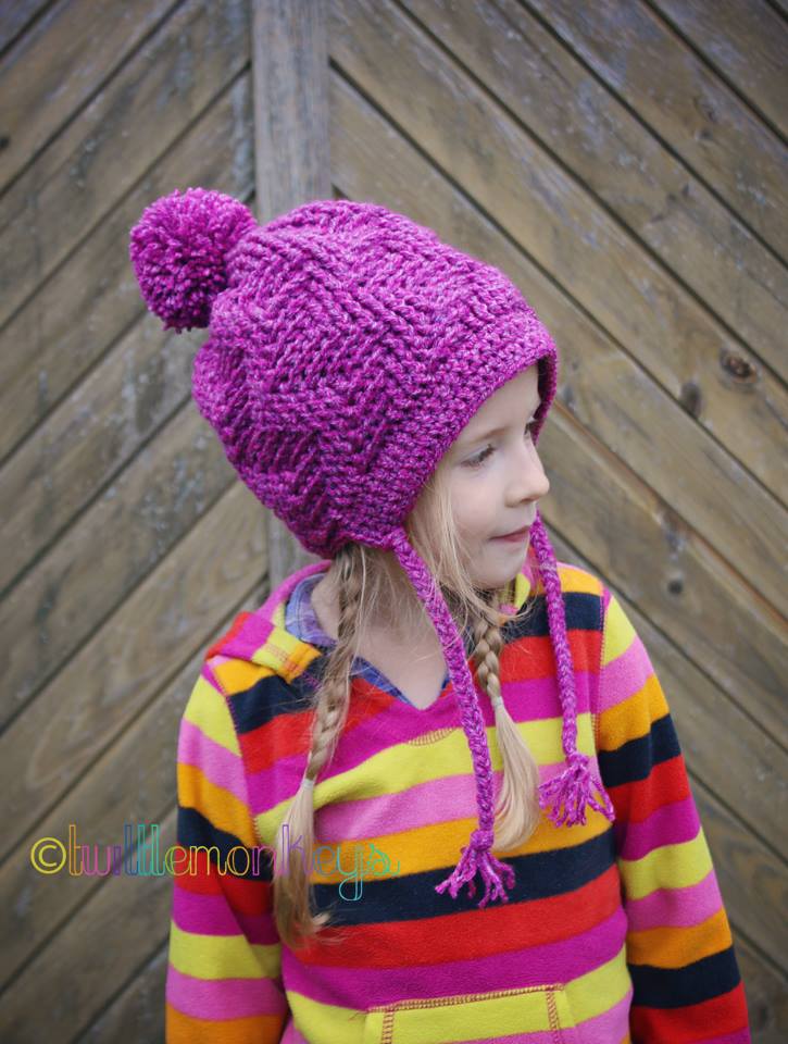 Crochet Pattern for Thunderstruck Slouch with Braids | Crochet Hat Pattern | Hat Crocheting Pattern | DIY Written Crochet Instructions