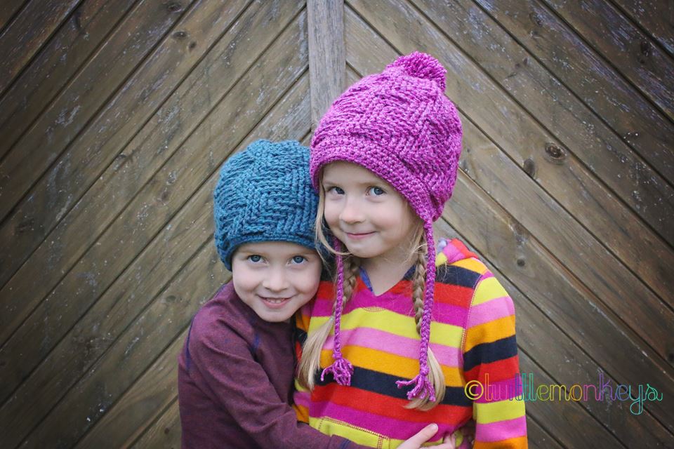 Crochet Pattern for Thunderstruck Slouch with Braids | Crochet Hat Pattern | Hat Crocheting Pattern | DIY Written Crochet Instructions