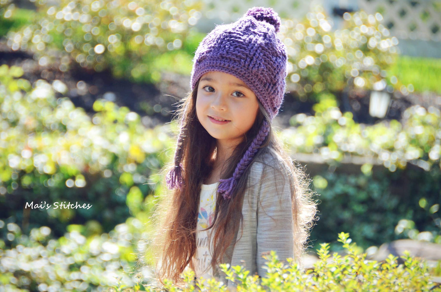 Crochet Pattern for Thunderstruck Slouch with Braids | Crochet Hat Pattern | Hat Crocheting Pattern | DIY Written Crochet Instructions