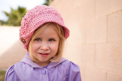 Crochet Pattern for Diagonal Weave Beanie or Newsboy | Crochet Hat Pattern | Hat Crocheting Pattern | DIY Written Crochet Instructions