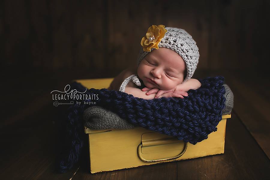 Crochet Pattern for Karma Baby Bonnet | Crochet Baby Bonnet Pattern | Baby Hat Crocheting Pattern | DIY Written Crochet Instructions