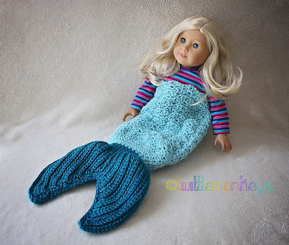 Crochet Pattern for Mermaid Tail Blanket (DIY Tutorial) | Crochet Mermaid Tail Pattern | Mermaid Tail Crocheting Pattern | DIY Written Crochet Instructions
