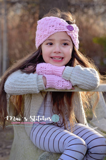 Crochet Pattern for Texture Weave Ear Warmer | Crochet Headband Pattern | Ear Warmer Crocheting Pattern | DIY Written Crochet Instructions