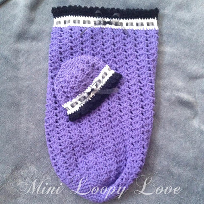 Crochet Pattern for Katrina Baby Cocoon or Swaddle Sack | Crochet Snuggle Sack Pattern | Baby Cocoon Crocheting Pattern | DIY Written Crochet Instructions