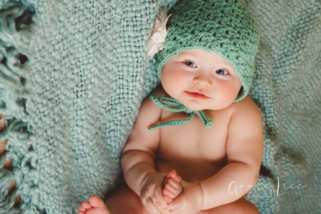 Crochet Pattern for Kate Baby Bonnet | Crochet Baby Bonnet Pattern | Baby Hat Crocheting Pattern | DIY Written Crochet Instructions