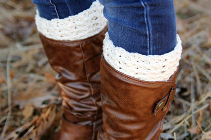 Crochet Pattern for Kylie Boot Cuff Leg Warmers | Crochet Boot Cuffs Pattern | Boot Cuff Crocheting Pattern | DIY Written Crochet Instructions
