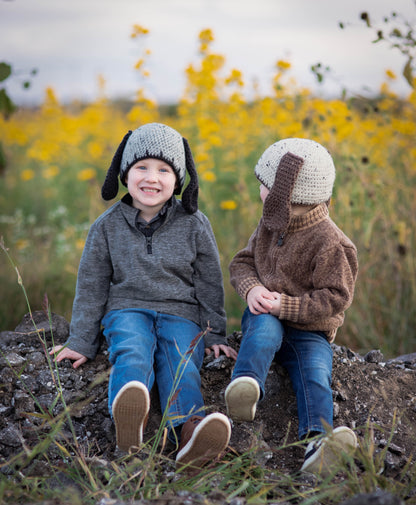 Crochet Pattern for Puppy Dog Hat | Crochet Hat Pattern | Hat Crocheting Pattern | DIY Written Crochet Instructions