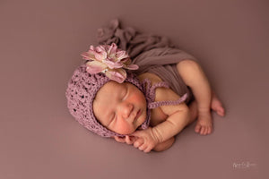 Crochet Pattern for Revelation Baby Bonnet | Crochet Baby Bonnet Pattern | Baby Hat Crocheting Pattern | DIY Written Crochet Instructions