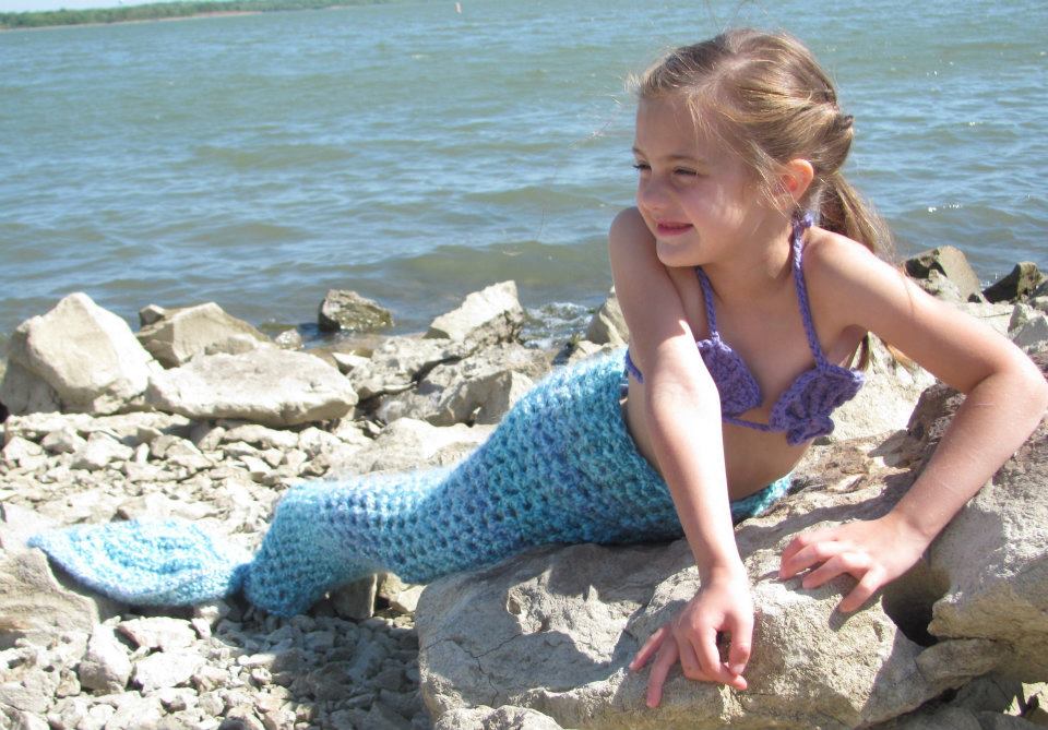 Crochet Pattern for Mermaid Shell Bikini Top | Crochet Bikini Top Pattern | Bikini Top Crocheting Pattern | DIY Written Crochet Instructions