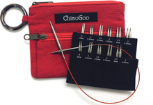Load image into Gallery viewer, ChiaoGoo 2&quot; &amp; 3&quot; Twist Shortie Mini Interchangeable Needle Set - Red

