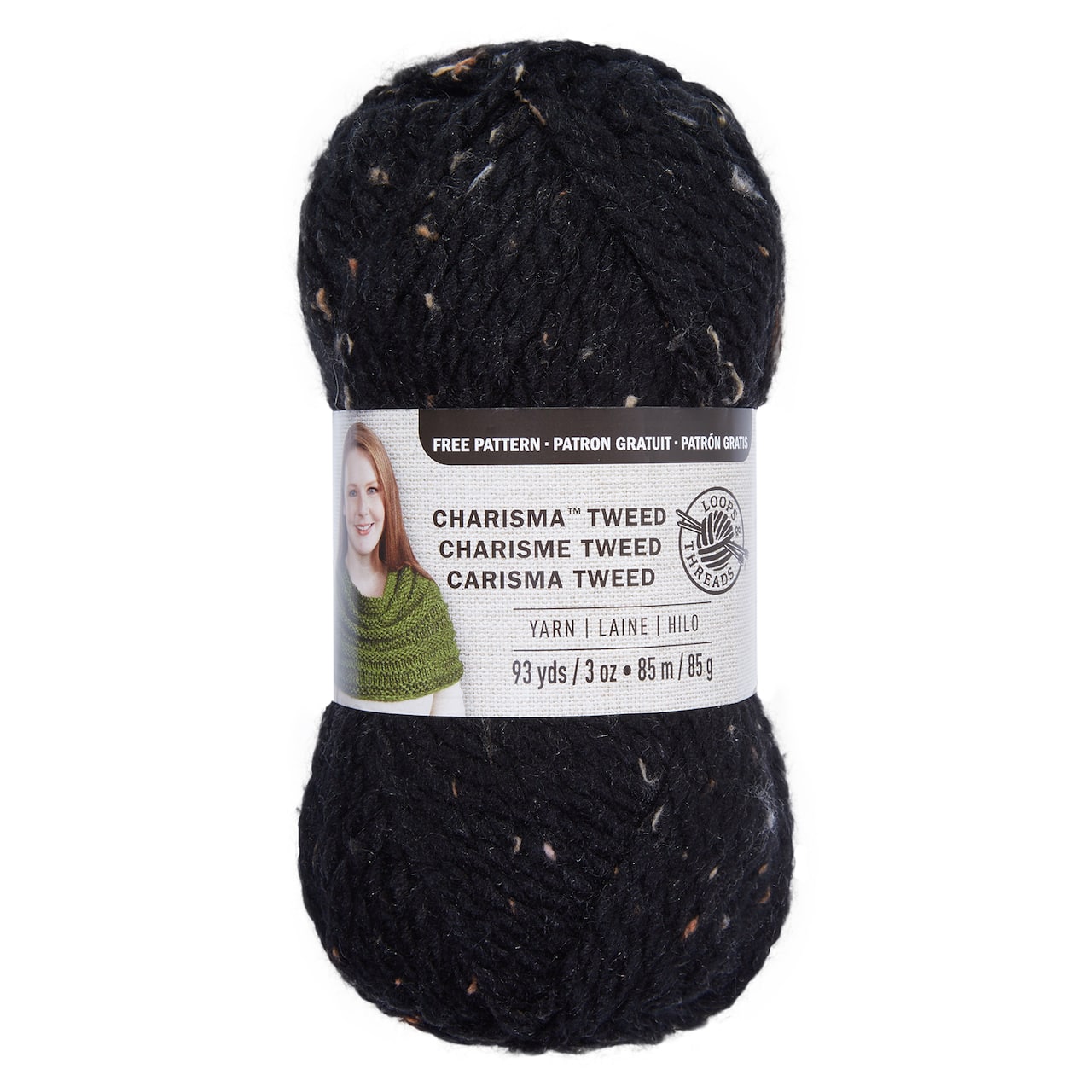 YARN:  Loops & Threads Charisma #5 Bulky Weight Yarn (Lot of 3 skeins)