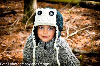 Crochet Pattern for Aviator Bomber Lumberjack Hat | Crochet Hat Pattern | Hat Crocheting Pattern | DIY Written Crochet Instructions