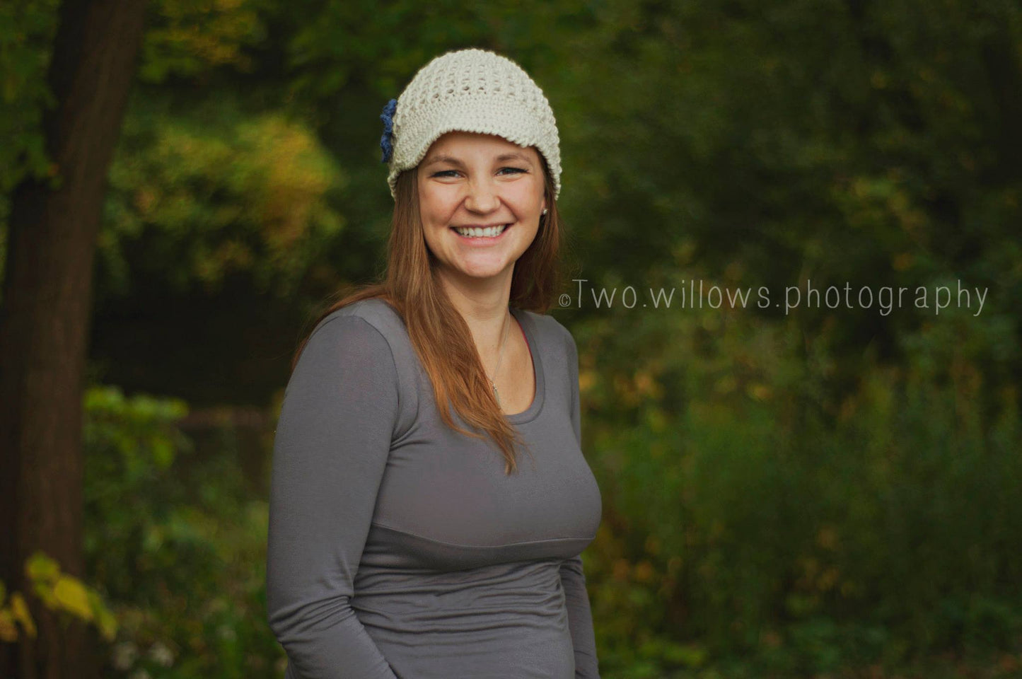 Crochet Pattern for Landyn Newsgirl (Newsboy) Beanie | Crochet Hat Pattern | Hat Crocheting Pattern | DIY Written Crochet Instructions