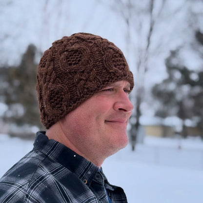 KNIT Pattern for Voyageur Beanie | Knit Hat Pattern | Hat Knitting Pattern | DIY Written Knit Instructions