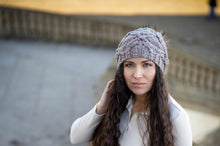 Load image into Gallery viewer, KNIT Pattern for Double Cross Beanie or Slouch | Knit Hat Pattern | Hat Knitting Pattern | DIY Written Knit Instructions
