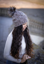 Load image into Gallery viewer, KNIT Pattern for Double Cross Beanie or Slouch | Knit Hat Pattern | Hat Knitting Pattern | DIY Written Knit Instructions
