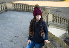 Load image into Gallery viewer, KNIT Pattern for Wandering Cables Beanie | Knit Hat Pattern | Hat Knitting Pattern | DIY Written Knit Instructions
