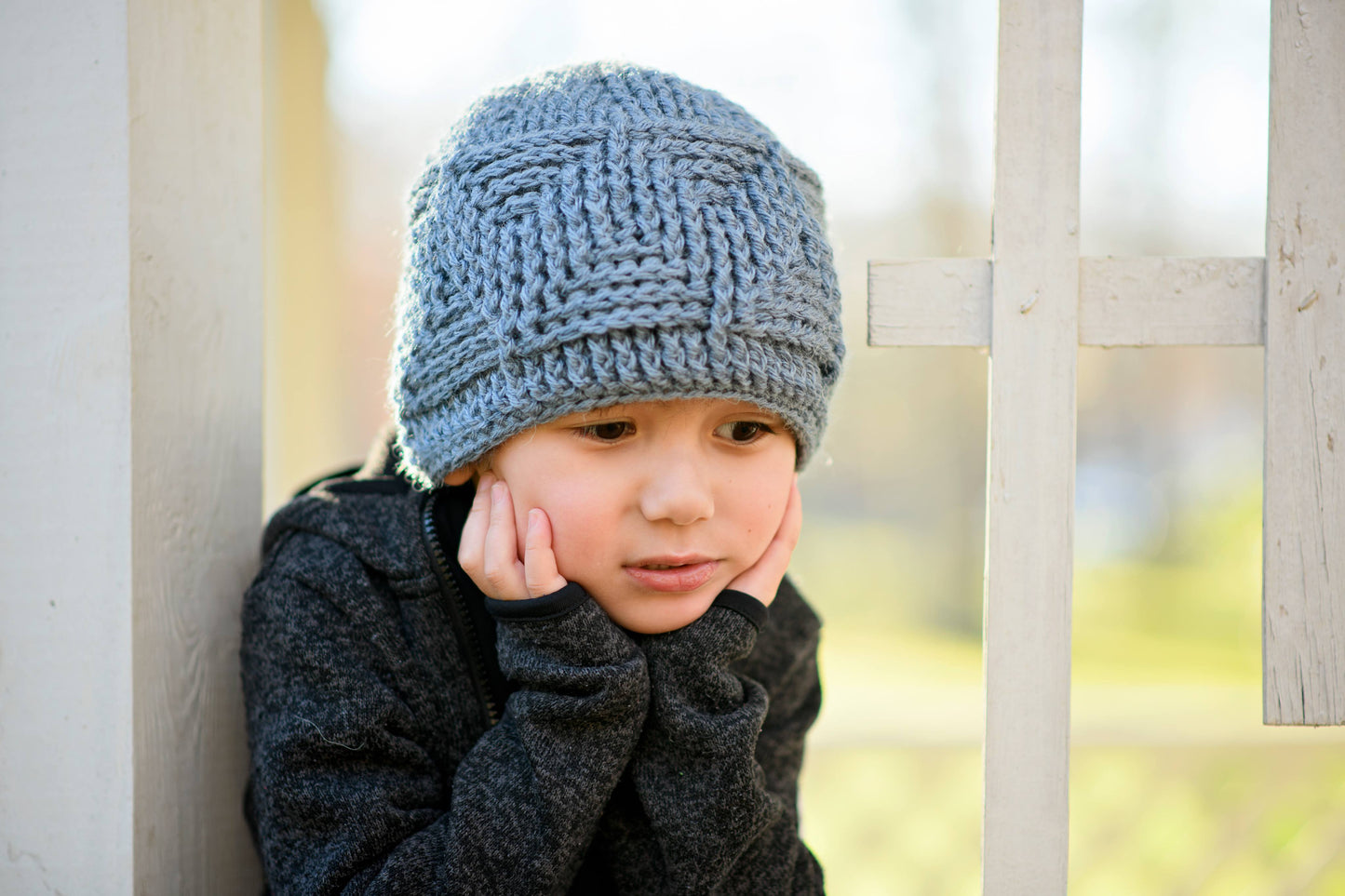 Crochet Pattern for Textured Chevron Beanie | Crochet Hat Pattern | Hat Crocheting Pattern | DIY Written Crochet Instructions