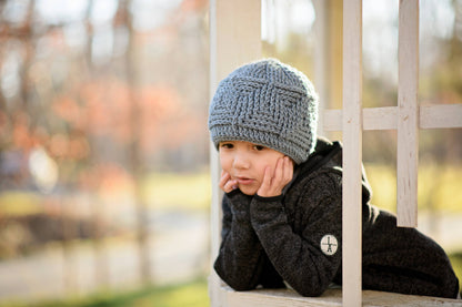 Crochet Pattern for Textured Chevron Beanie | Crochet Hat Pattern | Hat Crocheting Pattern | DIY Written Crochet Instructions