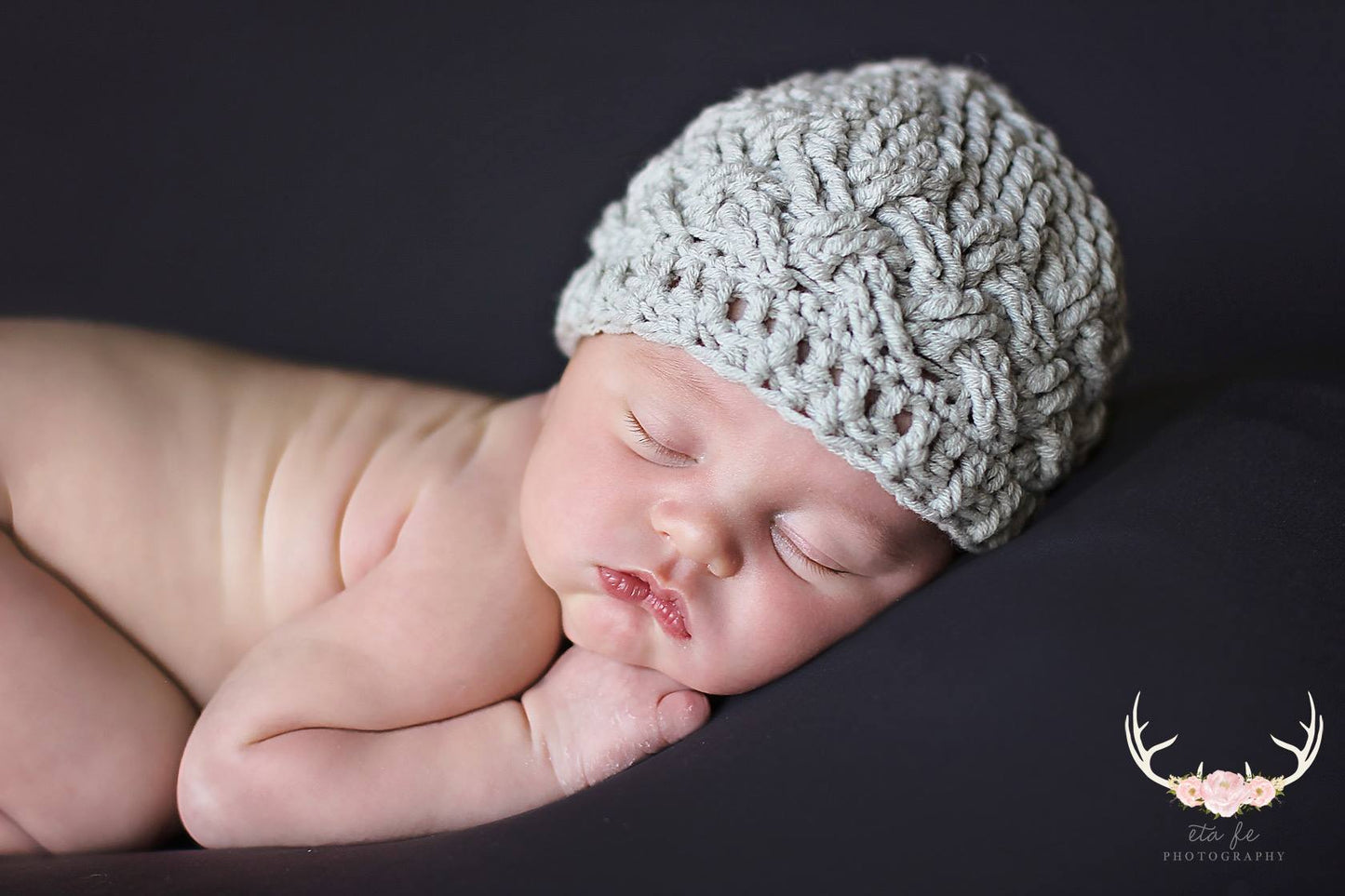 Crochet Pattern for Diagonal Weave Beanie or Newsboy | Crochet Hat Pattern | Hat Crocheting Pattern | DIY Written Crochet Instructions