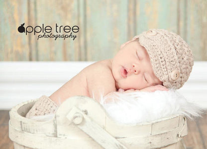 Crochet Pattern for Textured Newsboy Beanie | Crochet Hat Pattern | Hat Crocheting Pattern | DIY Written Crochet Instructions