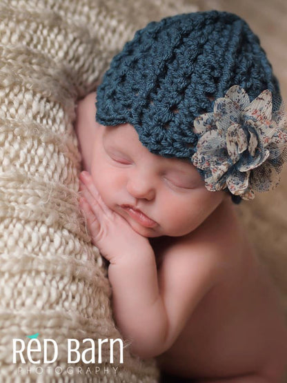 Crochet Pattern for Ashlyn Cloche Hat | Crochet Hat Pattern | Hat Crocheting Pattern | DIY Written Crochet Instructions