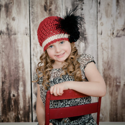 Crochet Pattern for Kamryn Beanie or Cloche Hat | Crochet Hat Pattern | Hat Crocheting Pattern | DIY Written Crochet Instructions