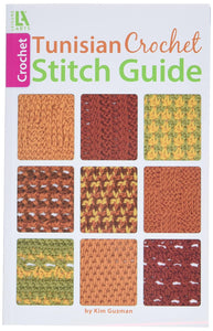 CROCHET BOOK:  Tunisian Crochet Stitch Guide by Kim Guzman