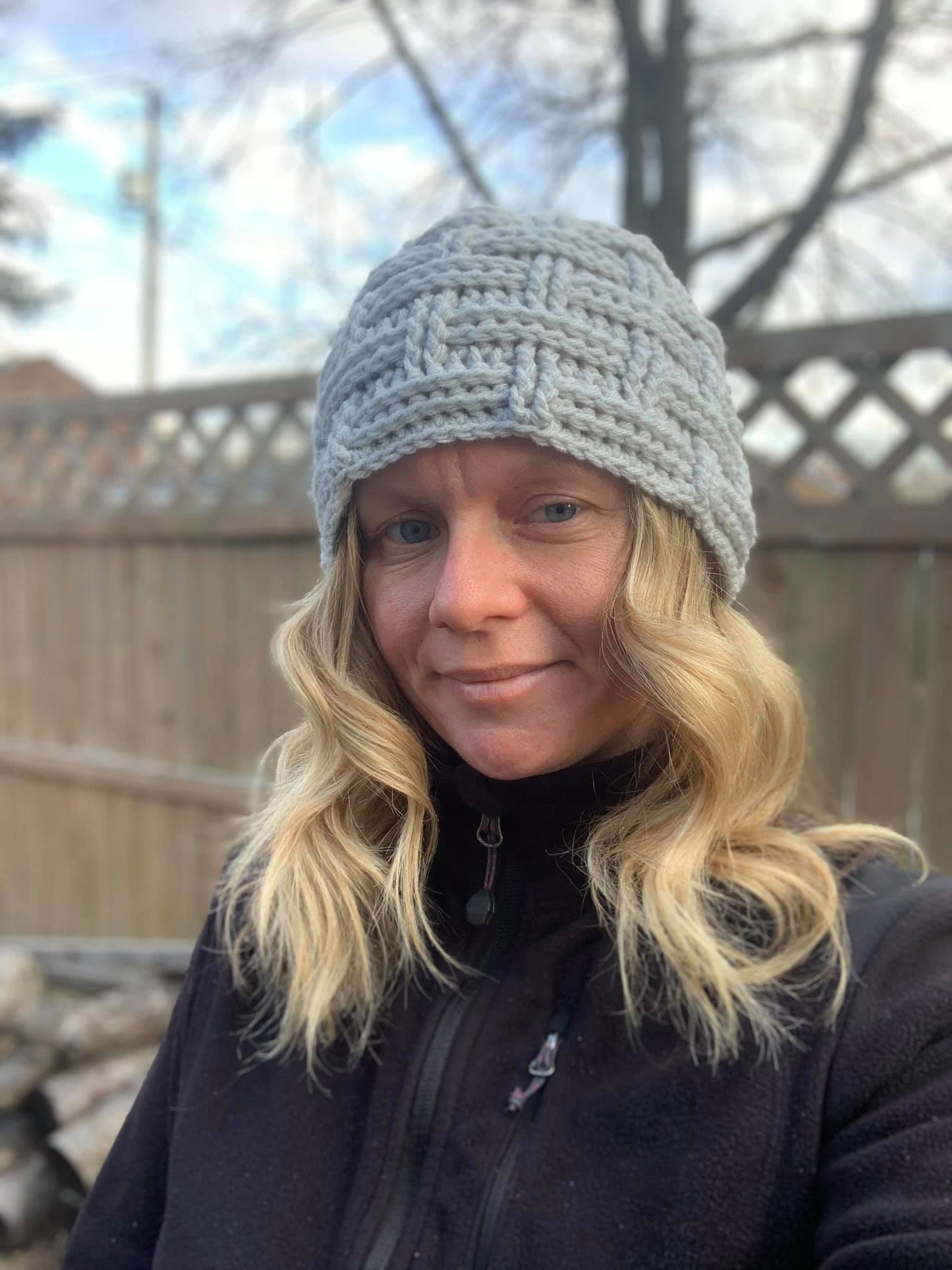 Crochet Pattern for Winter Weave Beanie | Crochet Hat Pattern | Hat Crocheting Pattern | DIY Written Crochet Instructions