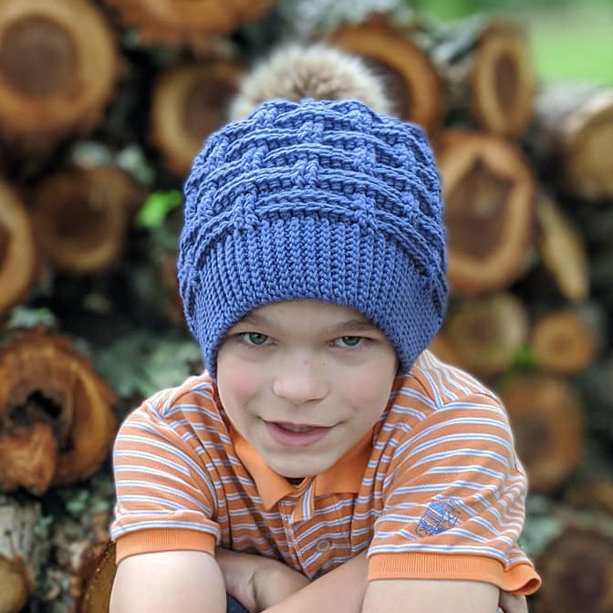 Crochet Pattern for Winter Weave Slouch | Crochet Hat Pattern | Hat Crocheting Pattern | DIY Written Crochet Instructions