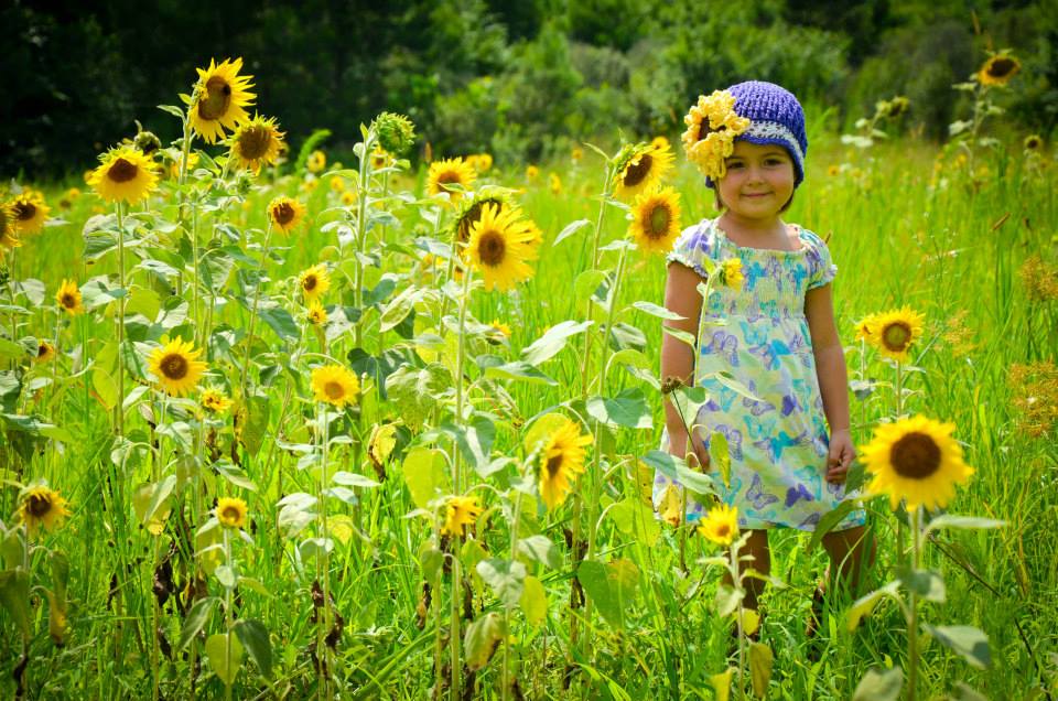 Crochet Pattern for Sunflower Beanie | Crochet Hat Pattern | Hat Crocheting Pattern | DIY Written Crochet Instructions