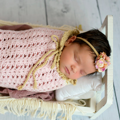 Crochet Pattern for Katrina Baby Cocoon or Swaddle Sack | Crochet Snuggle Sack Pattern | Baby Cocoon Crocheting Pattern | DIY Written Crochet Instructions
