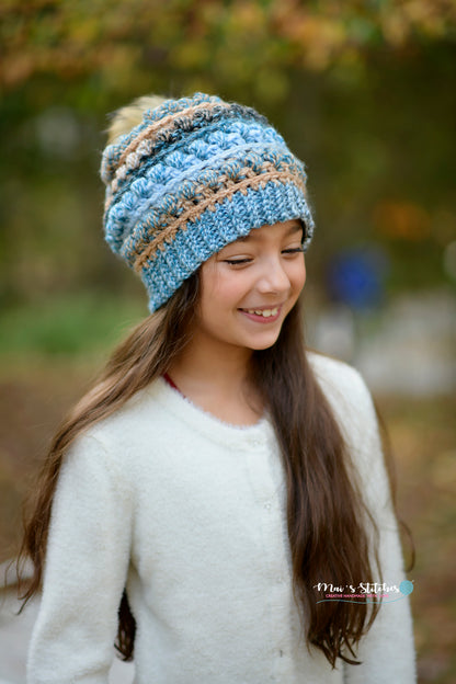 Crochet Pattern for Chunky Gramercy Slouch Hat | Crochet Hat Pattern | Hat Crocheting Pattern | DIY Written Crochet Instructions