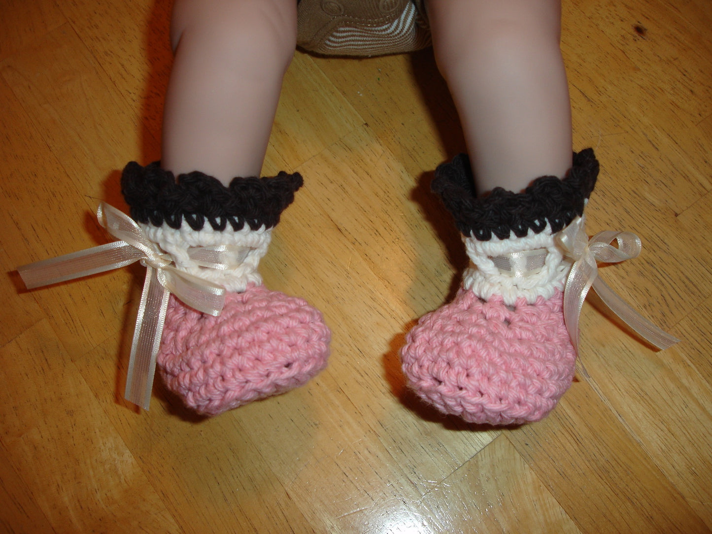 Crochet Pattern for Katrina Baby Booties | Crochet Baby Shoes Pattern | Baby Booties Crocheting Pattern | DIY Written Crochet Instructions