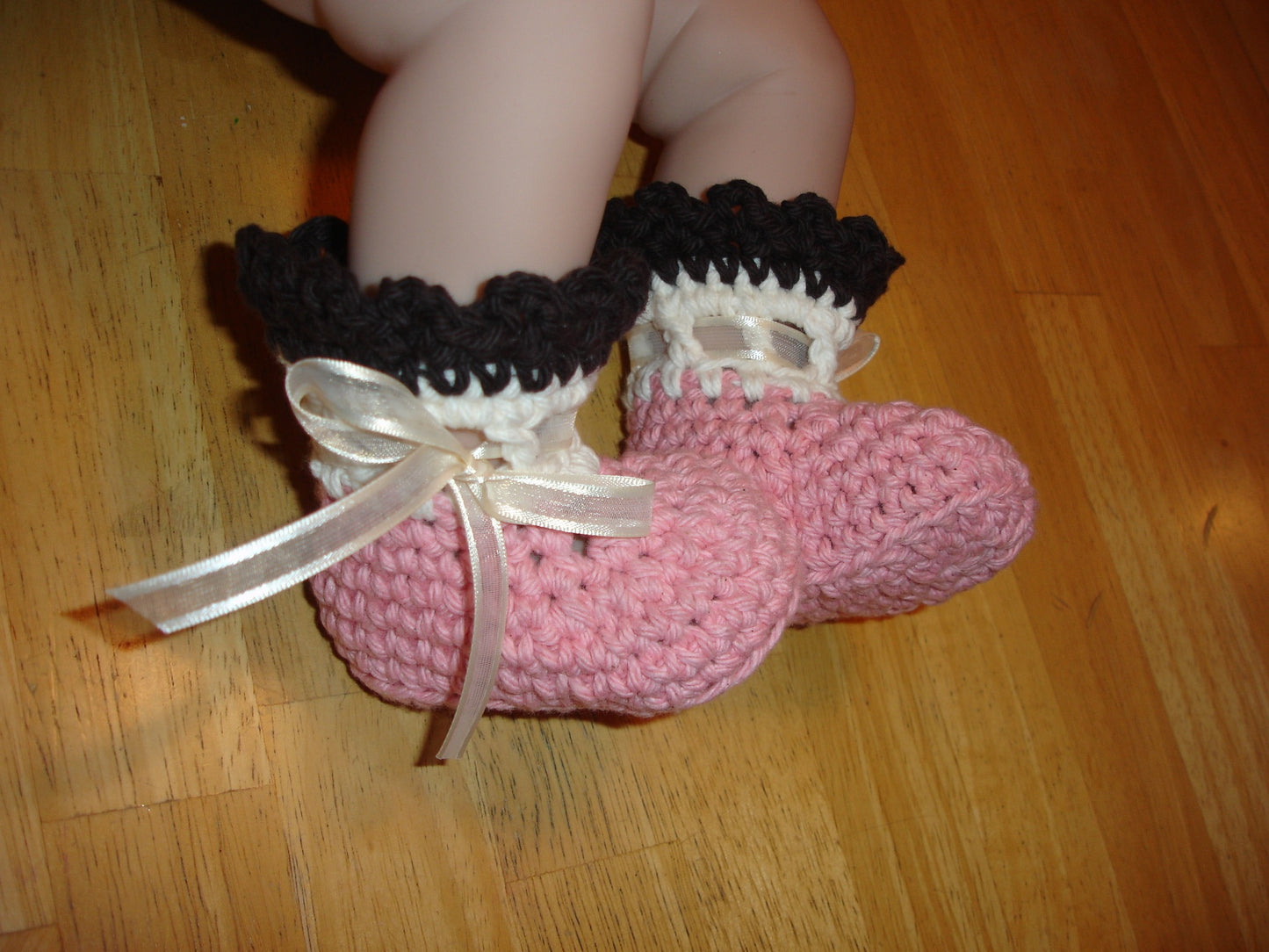 Crochet Pattern for Katrina Baby Booties | Crochet Baby Shoes Pattern | Baby Booties Crocheting Pattern | DIY Written Crochet Instructions