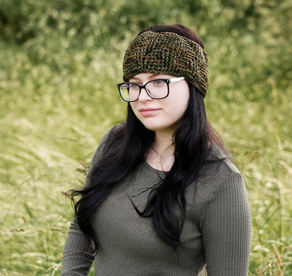 Crochet Pattern for Thunderstruck Ear Warmer | Crochet Headband Pattern | Ear Warmer Crocheting Pattern | DIY Written Crochet Instructions