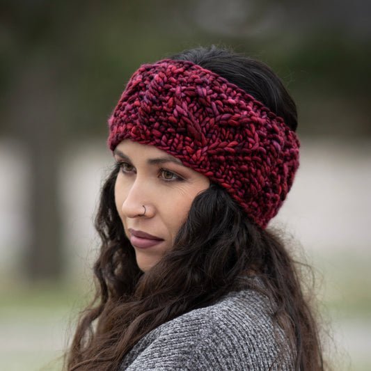 KNIT Pattern for Heartwarming Headband | Knitting Pattern PDF Instructions | DIY Written Tutorial | Ear Warmer Knitting Pattern | Knit Pattern