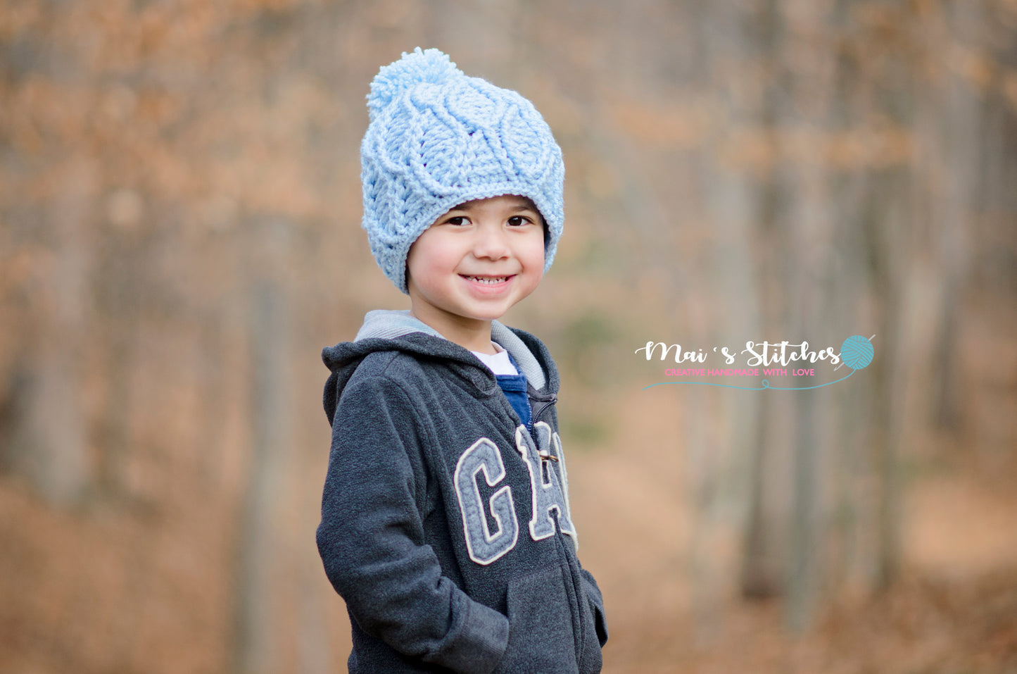 Crochet Pattern for Winter Frost Chunky Beanie | Crochet Hat Pattern | Hat Crocheting Pattern | DIY Written Crochet Instructions