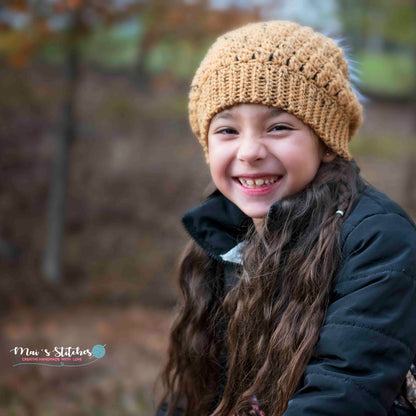 Crochet Pattern for Tribeca Slouch Hat | Crochet Hat Pattern | Hat Crocheting Pattern | DIY Written Crochet Instructions