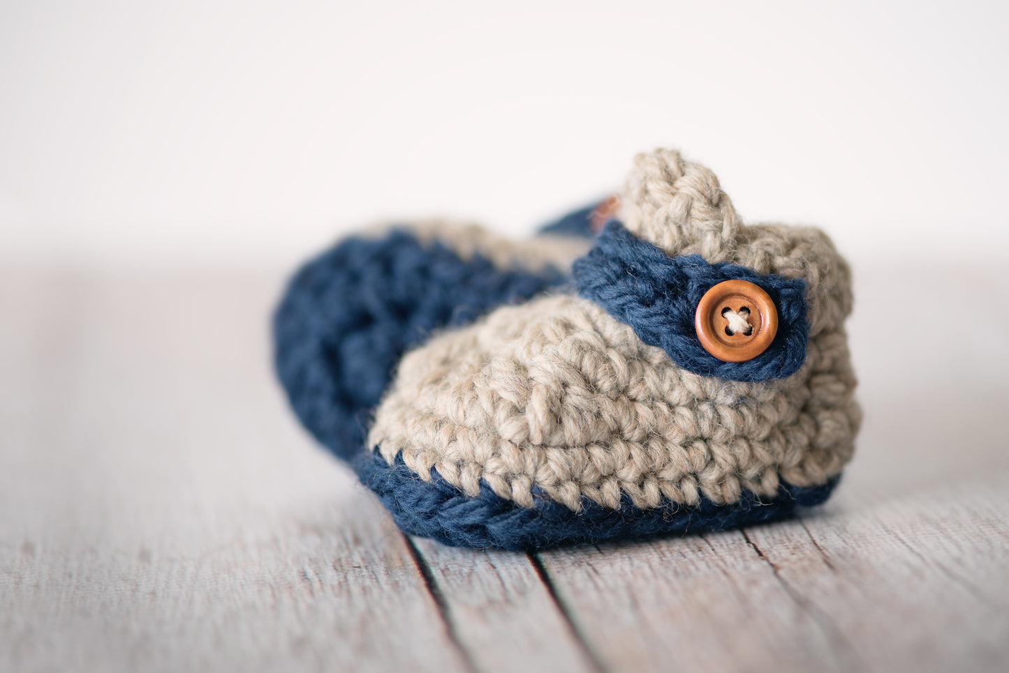 Crochet Pattern for Button Strap Baby Loafers | Crochet Baby Shoes Pattern | Baby Booties Crocheting Pattern | DIY Written Crochet Instructions
