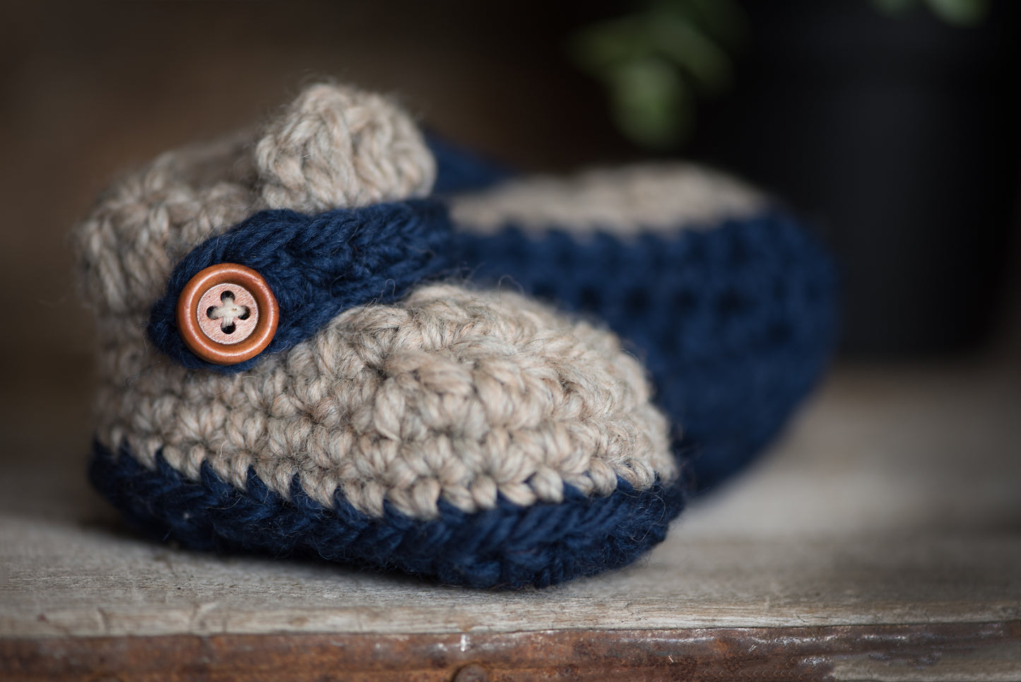 Crochet Pattern for Button Strap Baby Loafers | Crochet Baby Shoes Pattern | Baby Booties Crocheting Pattern | DIY Written Crochet Instructions